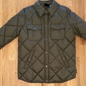 🌟 LAST CHANCE 🌟 HFX Quilted Olive Green Jacket